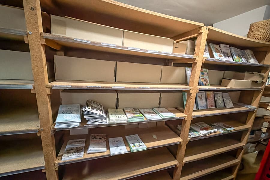 Regalinhalt: Glückwunschkarten